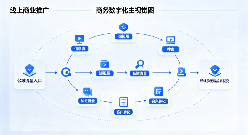 赞皇县线上商业推广怎么做？全域流量闭环搭建与低成本转化实战指南